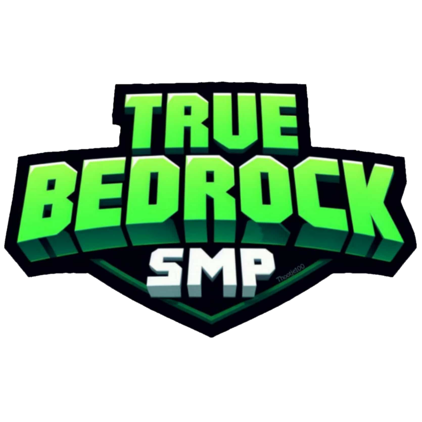 True Bedrock SMP Logo