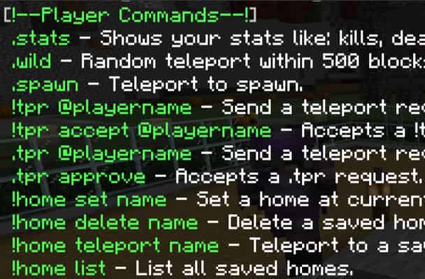 Commands